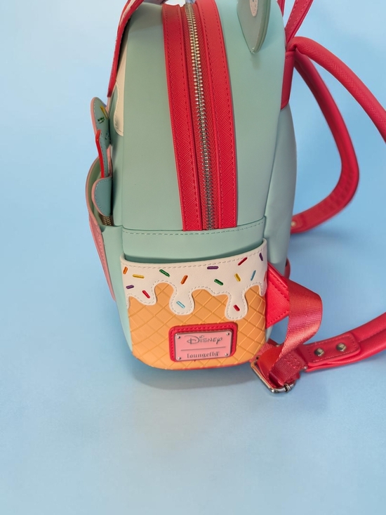 Disney Parks x Loungefly Minnie Mouse Ice Cream Banana Split Mini Backpack NWOT main image 6